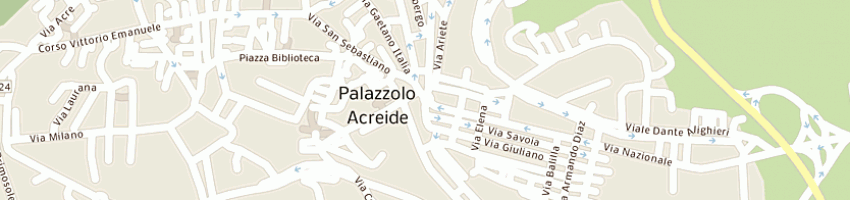 Mappa della impresa rollo francesco e c sas a PALAZZOLO ACREIDE