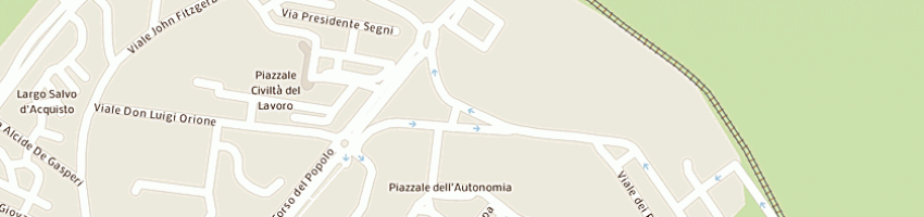 Mappa della impresa d'amore claudio a PATERNO 