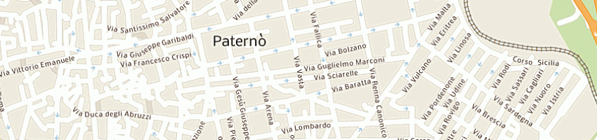 Mappa della impresa g e g motor srl a PATERNO 