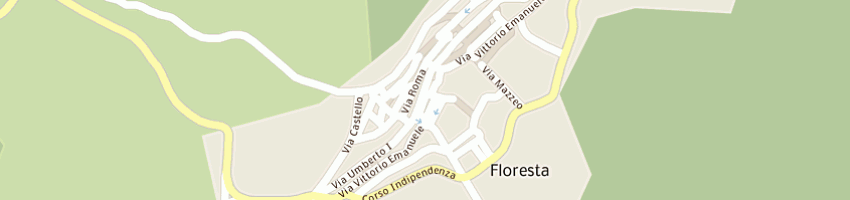 Mappa della impresa municipio a FLORESTA