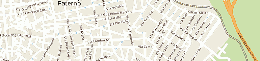 Mappa della impresa pappalardo francesco e c sas a PATERNO 
