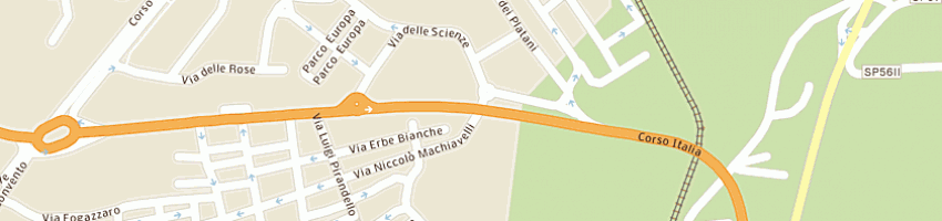 Mappa della impresa linea ufficio sas di nicoloso giuseppina e c a PATERNO 
