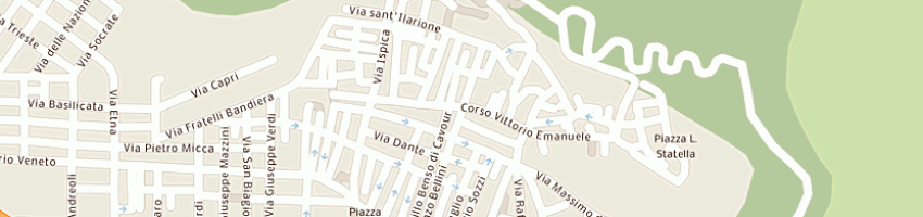 Mappa della impresa biocom snc di triberio antonietta e c a ISPICA