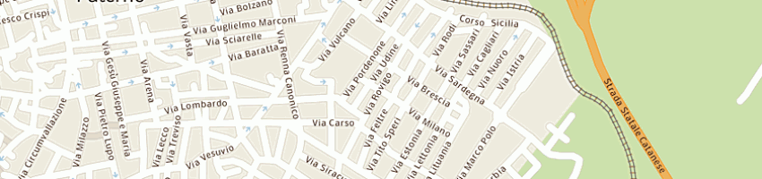 Mappa della impresa falsone carmelo a PATERNO 