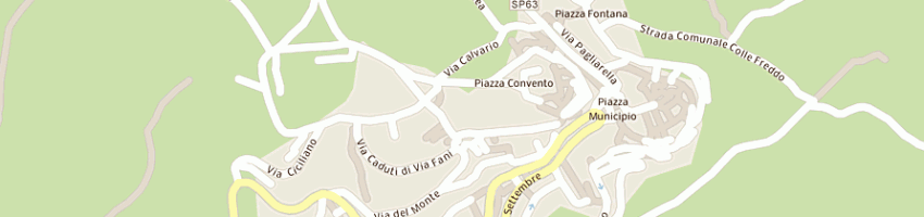 Mappa della impresa d'onofrio giuseppe a BONEFRO