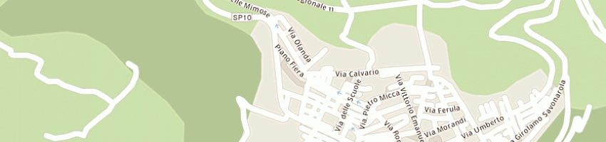 Mappa della impresa lanteri nunzia a FERLA