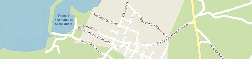 Mappa della impresa mobili d'agosto mobili a CASTELLABATE