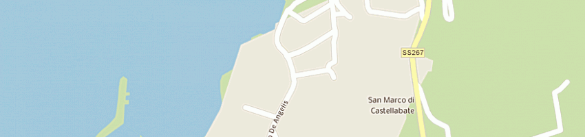 Mappa della impresa rizzo snc di antonio gambino e c a CASTELLABATE