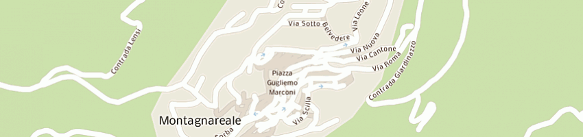 Mappa della impresa municipio a MONTAGNAREALE