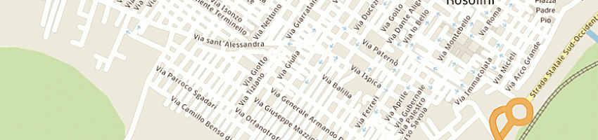 Mappa della impresa alimed srl a ROSOLINI