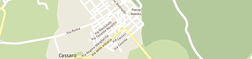 Mappa della impresa scuola elementare a CASSARO