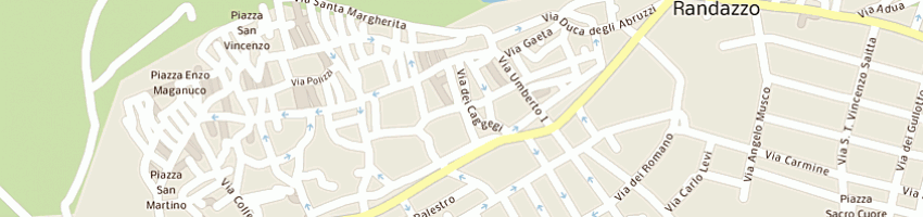 Mappa della impresa autoscuola gisa di quattropani salvatore a RANDAZZO