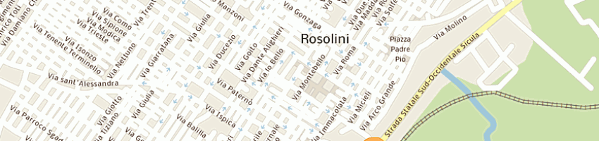 Mappa della impresa gugliotta corrado a ROSOLINI