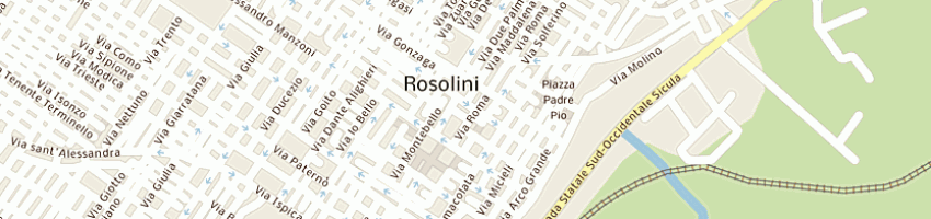 Mappa della impresa comune di rosolini a ROSOLINI
