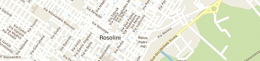 Mappa della impresa di vita sebastiano a ROSOLINI