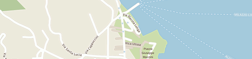 Mappa della impresa pesaresi srl a LIPARI