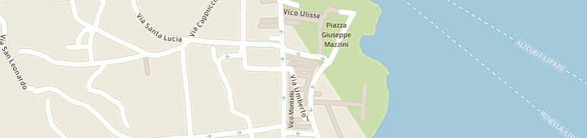 Mappa della impresa unione liberi artigiani a LIPARI