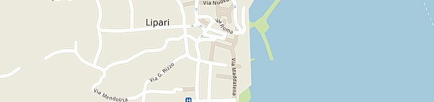 Mappa della impresa netnet sas di pietro caronia a LIPARI