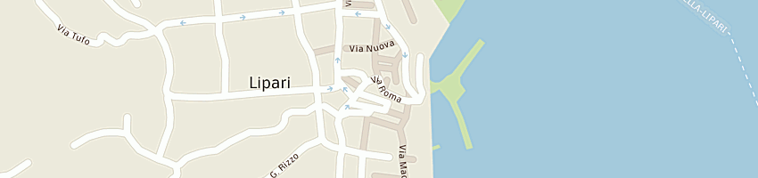 Mappa della impresa sottile giuseppe a LIPARI