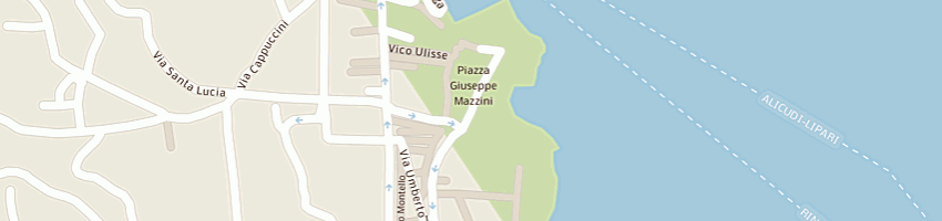 Mappa della impresa merenda raoul a LIPARI