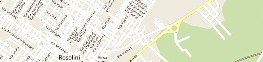 Mappa della impresa guccione pietro a ROSOLINI