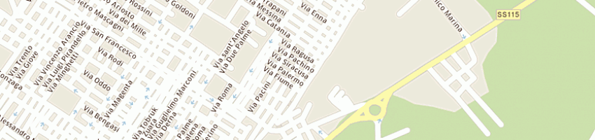 Mappa della impresa ruta antonino a ROSOLINI