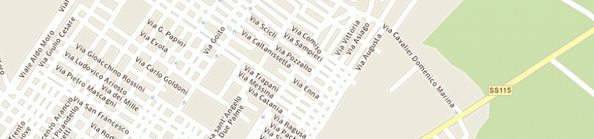 Mappa della impresa calvo piero luciano a ROSOLINI