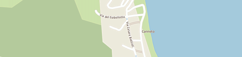 Mappa della impresa profilio giuseppe a LIPARI