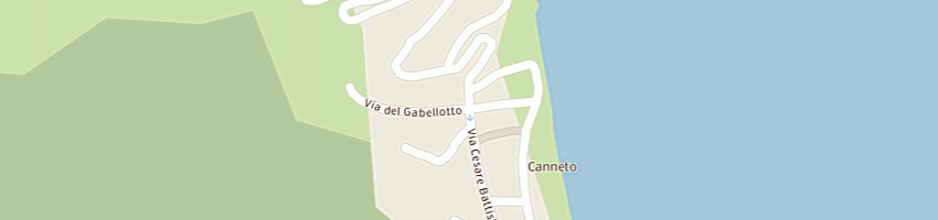 Mappa della impresa scuola elementare a LIPARI