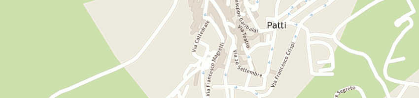 Mappa della impresa diocesi di patti a PATTI