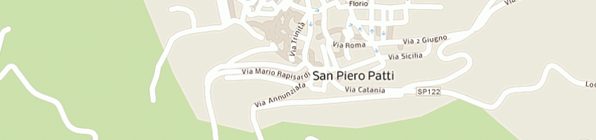 Mappa della impresa fiore nino a SAN PIERO PATTI