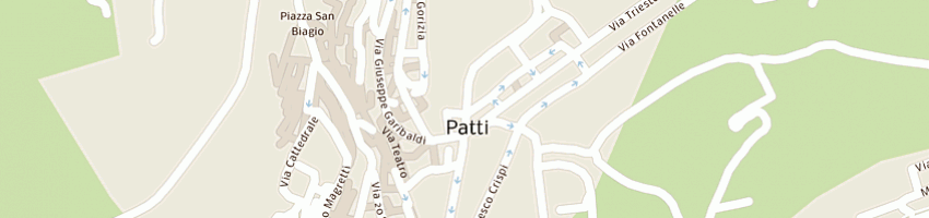 Mappa della impresa manfre' sebastianuccio a PATTI