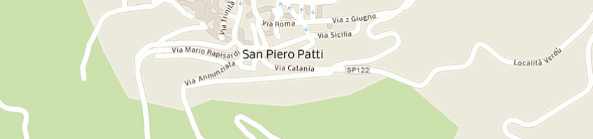Mappa della impresa azienda unita' sanitaria locale n5 a SAN PIERO PATTI