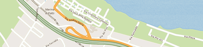 Mappa della impresa cusma' piccione claudio a PATTI