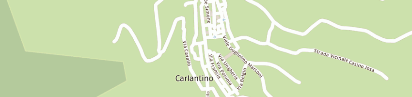Mappa della impresa coscia pietro a CARLANTINO
