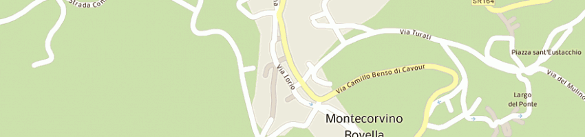 Mappa della impresa onoranze funebri la prece di bello - parisi e cuomo a MONTECORVINO ROVELLA
