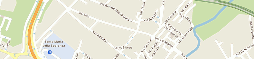 Mappa della impresa oasi di nicola striano e c sas a BATTIPAGLIA