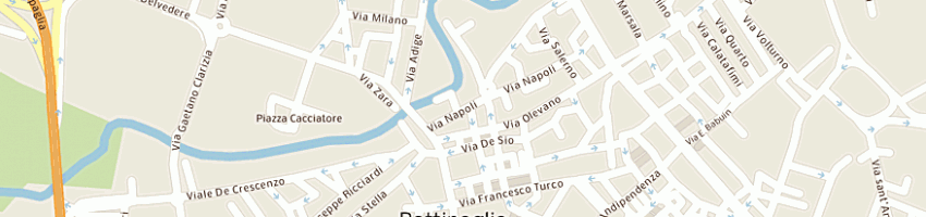 Mappa della impresa hotel palace a BATTIPAGLIA