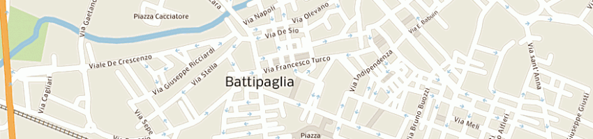 Mappa della impresa gioielleria orologeria mari antonio a BATTIPAGLIA