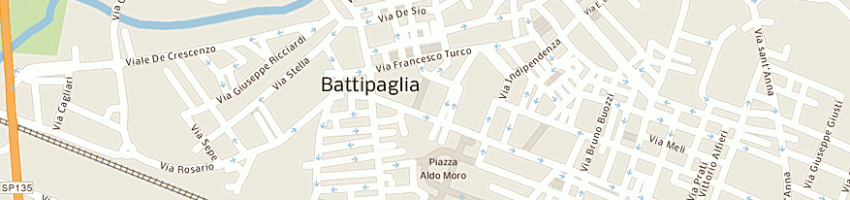 Mappa della impresa paone maurizio a BATTIPAGLIA