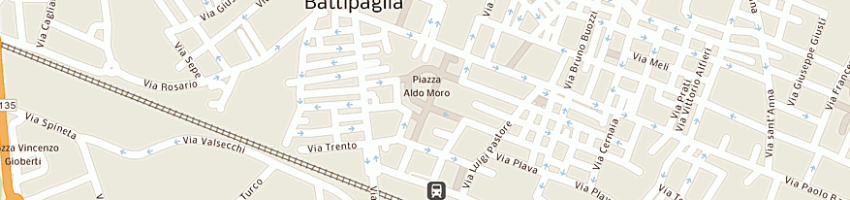 Mappa della impresa la caffetteria sas di concilio eva e c a BATTIPAGLIA