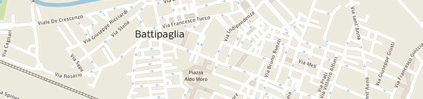 Mappa della impresa galvas sas a BATTIPAGLIA