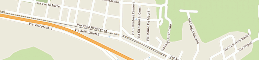 Mappa della impresa sp energia siciliana srl a BELPASSO