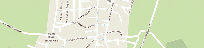 Mappa della impresa renascav srl a CATANIA