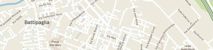 Mappa della impresa biancullo vittorio a BATTIPAGLIA