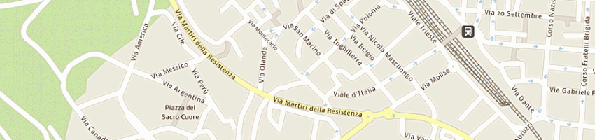 Mappa della impresa pelusi maria a TERMOLI