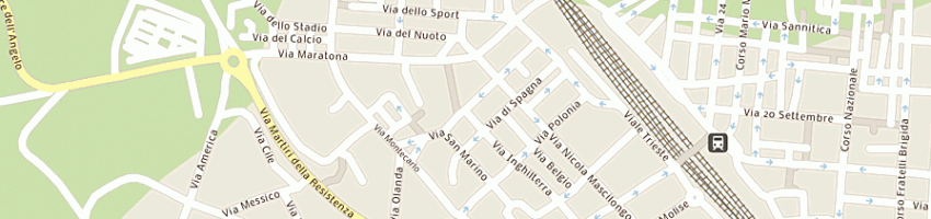 Mappa della impresa dolcemania di piello gerardina a TERMOLI
