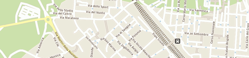 Mappa della impresa confezioni la perla nera di sforza pt sdf a TERMOLI