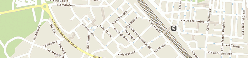 Mappa della impresa ferrante simone aurelia a TERMOLI