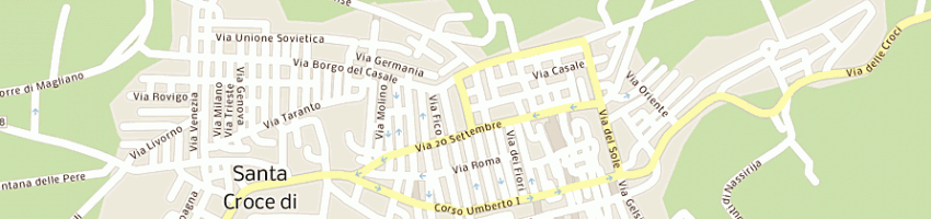 Mappa della impresa simone giovanni a SANTA CROCE DI MAGLIANO